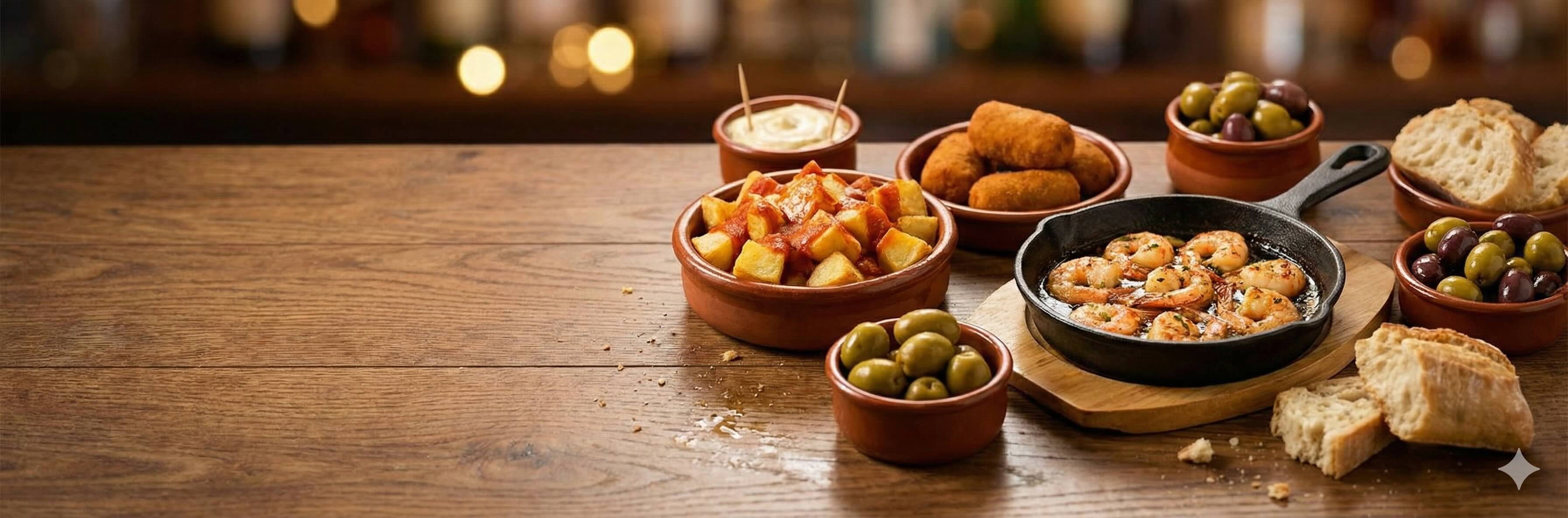 Tapas restaurants cuisine banner