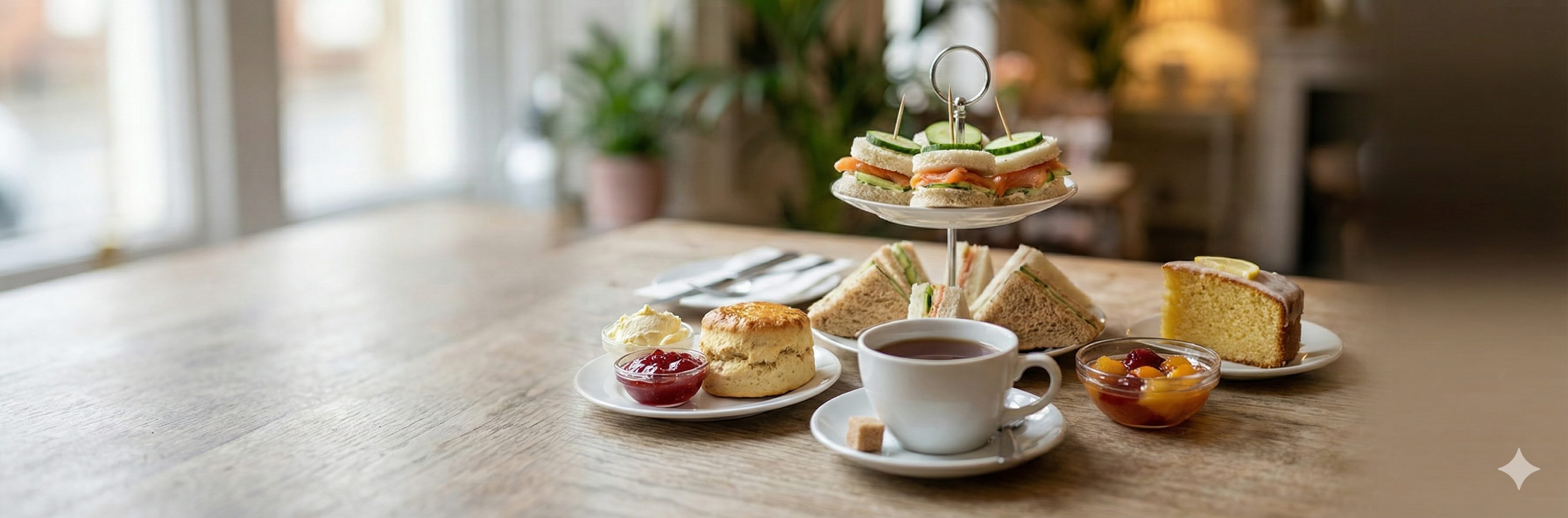 Tearooms cuisine banner